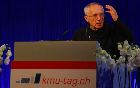 Notker Wolf Schweizer KMU-Tag 2014 Kulturonline.ch
