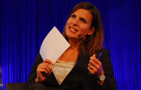 Schweizer KMU-Tag Moderation Cornelia Boesch Kulturonline.ch