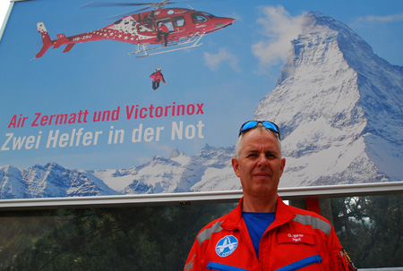 Air Zermatt Pilot Gerold Biner auf Kulturonline.ch