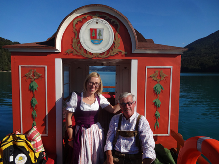 Bootsfahrt auf dem Fuschl See im Salzkammergut auf Kulturonline.ch