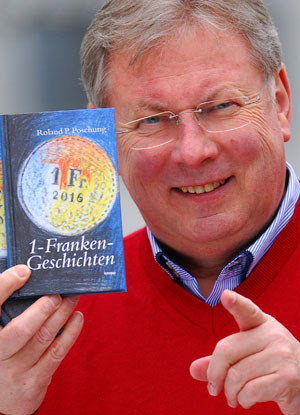 Buchautor Roland P. Poschung an der internationalen StädteLese-Aktion 