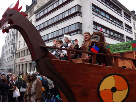 Narrenzunft Triesenberg an der OLMA 2016 auf Kulturonline.ch