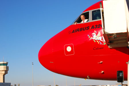 Karl «Charly» Kistler Captain und Ex-CEO Edelweiss Air in Hurghada ropo auf Kulturonline.chg