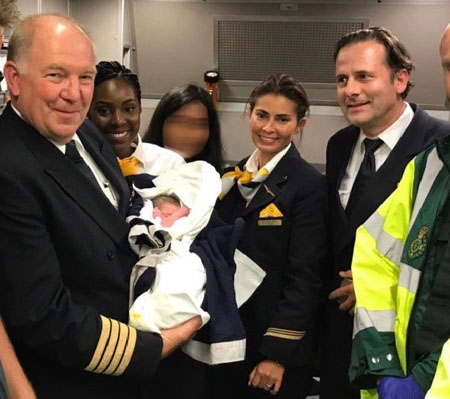Lufthansa meldet Geburt während Flug an Bord Kulturonline.ch