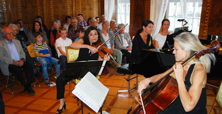 Baronenhauskonzert mit Trio Artemis auf Kulturonline.ch