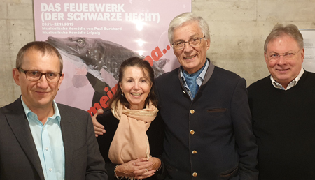 Besuch im Theater Winterthur Thomas Guglielmetti Ina und Josef Wallnig Helena Hohermuth Roland P. Poschung