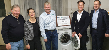Die neue Zäch-Waschmaschine begeistert und ist schon im Einsatz im Haus Otmar in Wil.
