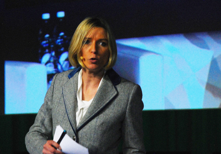 Henriette Engbersen moderierte das Wirtschaftsforum Thurgau