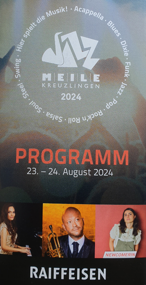 JazzMeile 2024 vom 23. & 24. August 2024 in Kreuzlingen