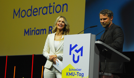 Schweizer KMU-Tag in bewegenden Zeichen der Gefühle